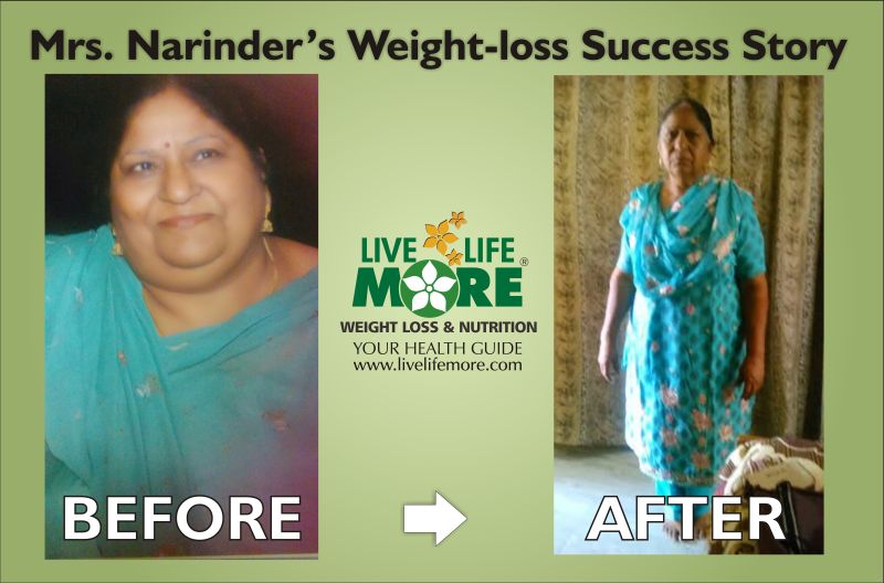 Success Story in Weightloss on Women’s Day-By Dietitian Pallavi Jassal