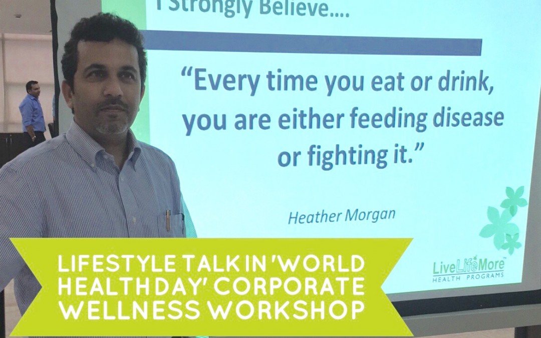 ‘World Health Day’ WOW – Wisdom of Wellness – Workshops at Aircel & Tech Mahindra Regional offices