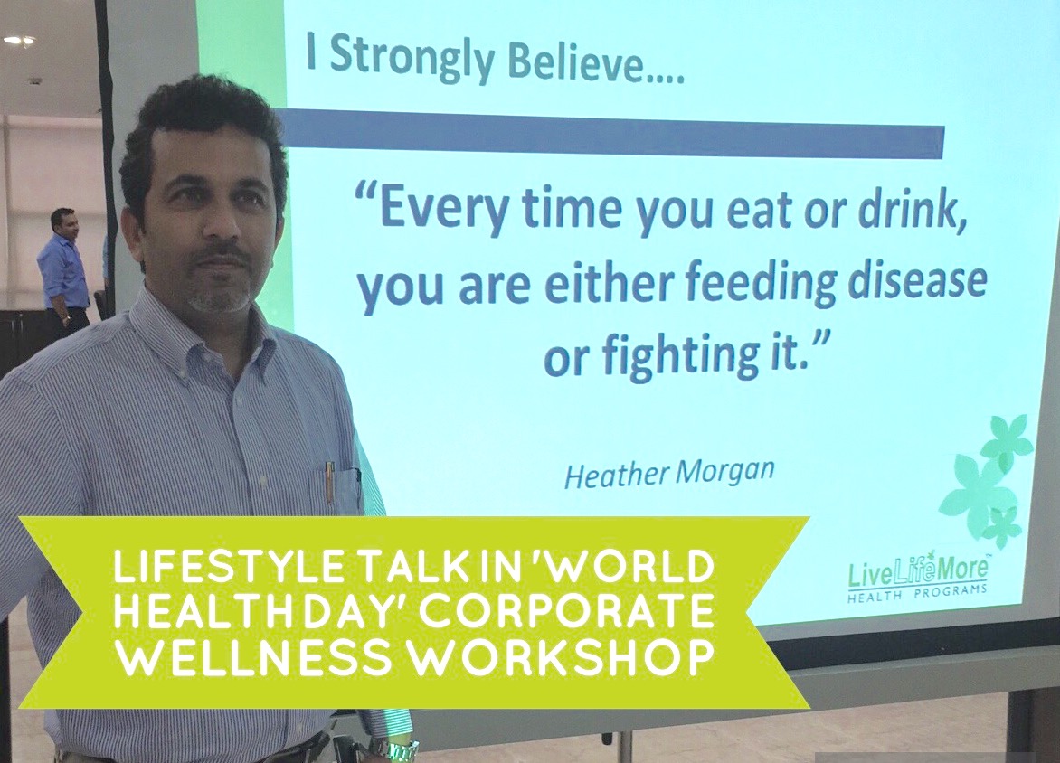 ‘World Health Day’ WOW – Wisdom of Wellness – Workshops at Aircel & Tech Mahindra Regional offices