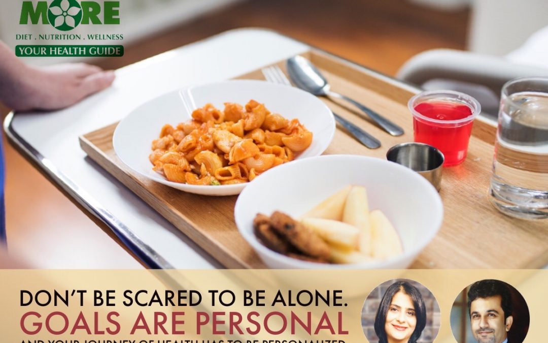 Don’t be scared to be alone, Goals are personal – Health Motivational Quote