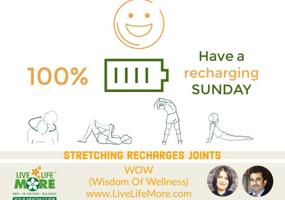 Stretching – WOW (Wisdom Of Wellness) by www.LiveLifeMore.com
