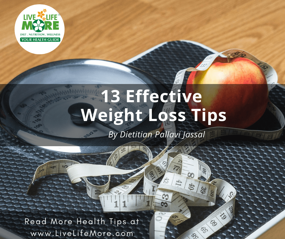 13 Effective Weight Loss Tips To stay fit forever