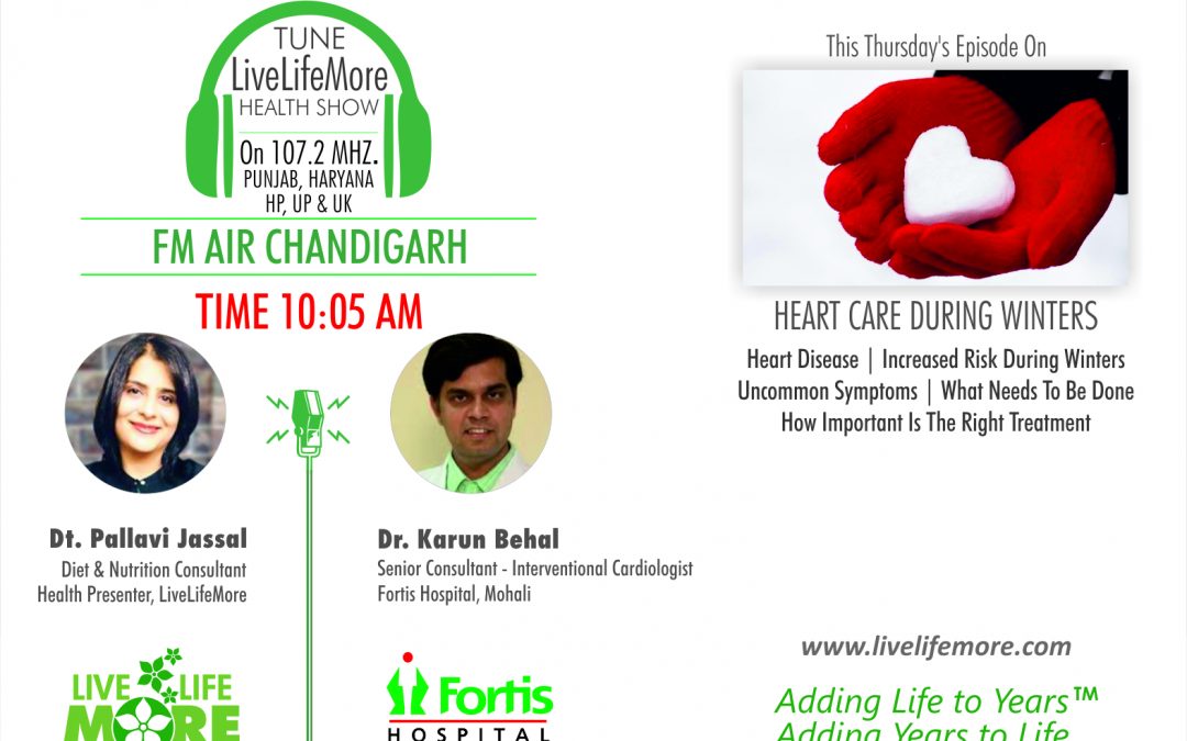 LiveLifeMore Show – Heart Care In Winters – 2018-12-13