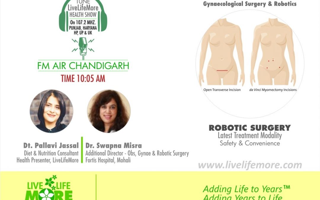 LiveLifeMore Show – Robotic Gynae Surgery – Dr. Swapna Misra