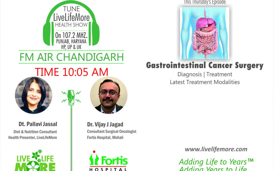 LiveLifeMore Show – Gastrointestinal Cancer Surgery – Dr. Vijay J Jagad