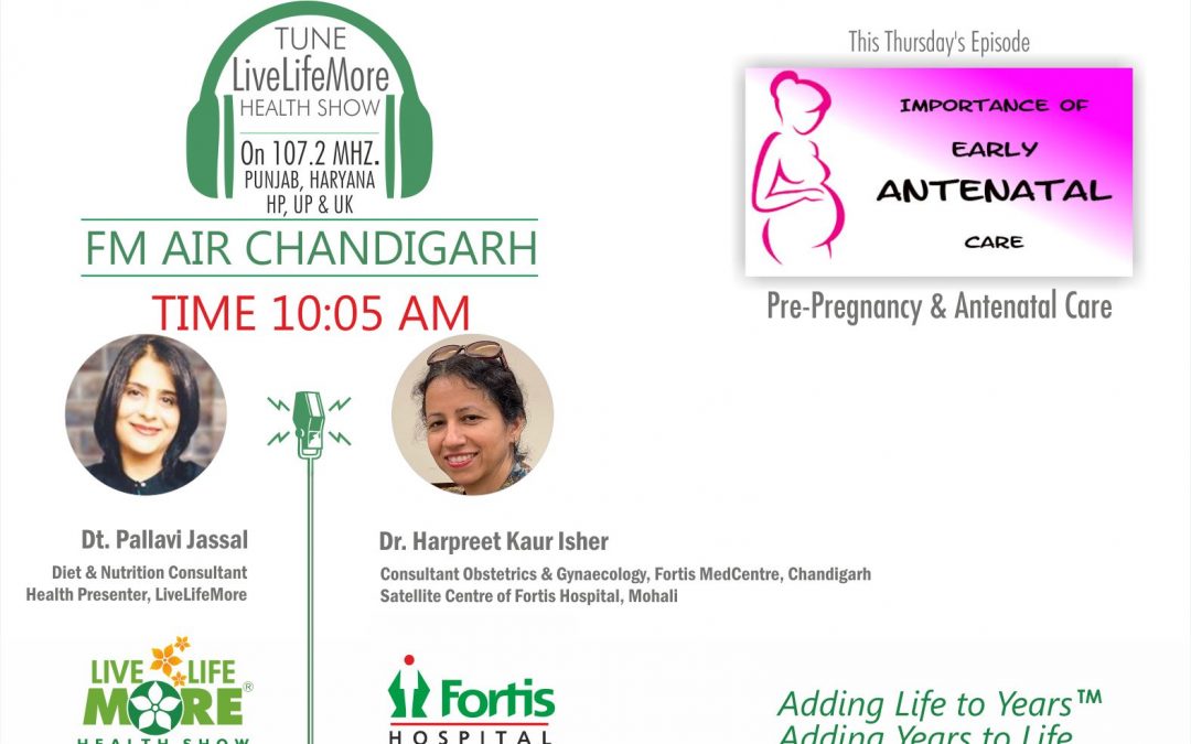 Live Life More Show – Pre-Pregnancy & Antenatal Care with Dr Harpreet K Isher