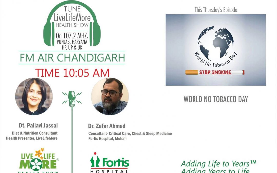 World No Tobacco Day Special LiveLifeMore Show – Dr Zafar Ahmed