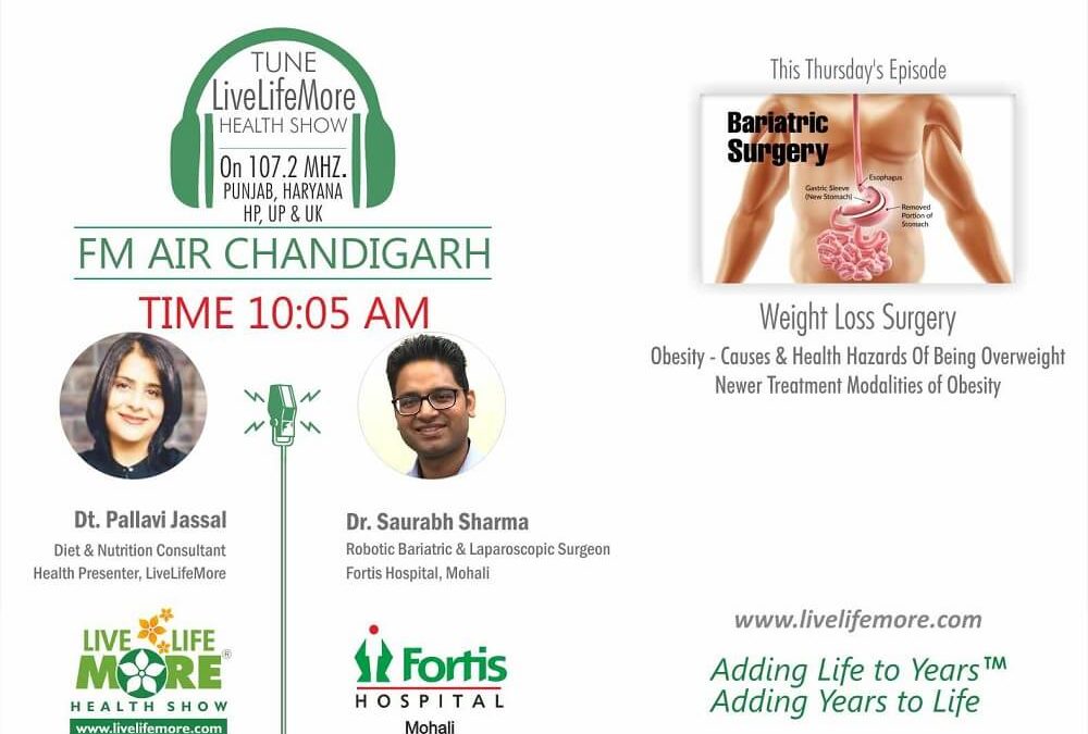 Live Life More Show – Bariatric Surgery with Dr. Saurabh Sharma