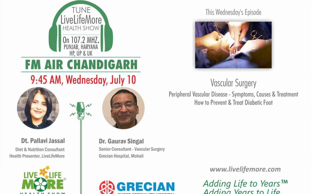 Live Life More Show – Vascular Surgery with Dr Gaurav Singal