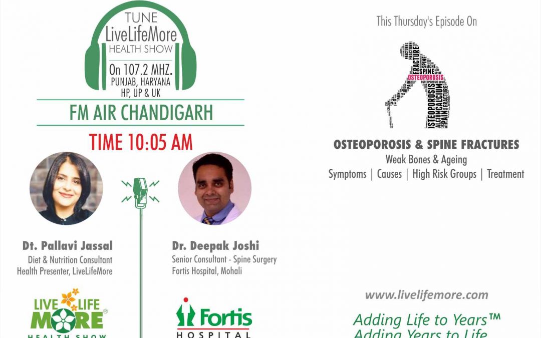 Live Life More Show – Spine Osteoporosis with Dr Deepak Joshi