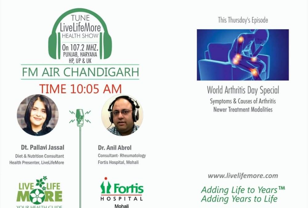 Live Life More Show – World Arthritis Day Special Talk with Dr. Anil Abrol