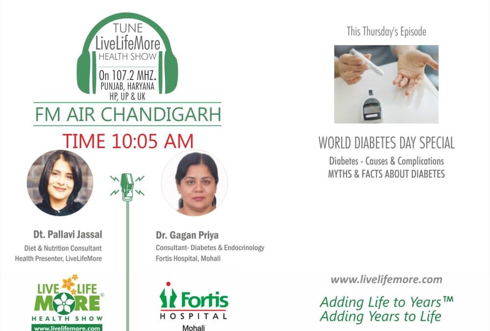 Live Life More Show – World Diabetes Day Special with Dr. Gagan Priya