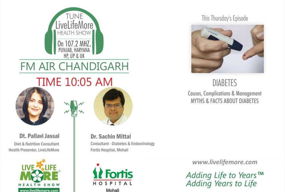 Live Life More Show – Myths & Facts About Diabetes with Dr. Sachin Mittal