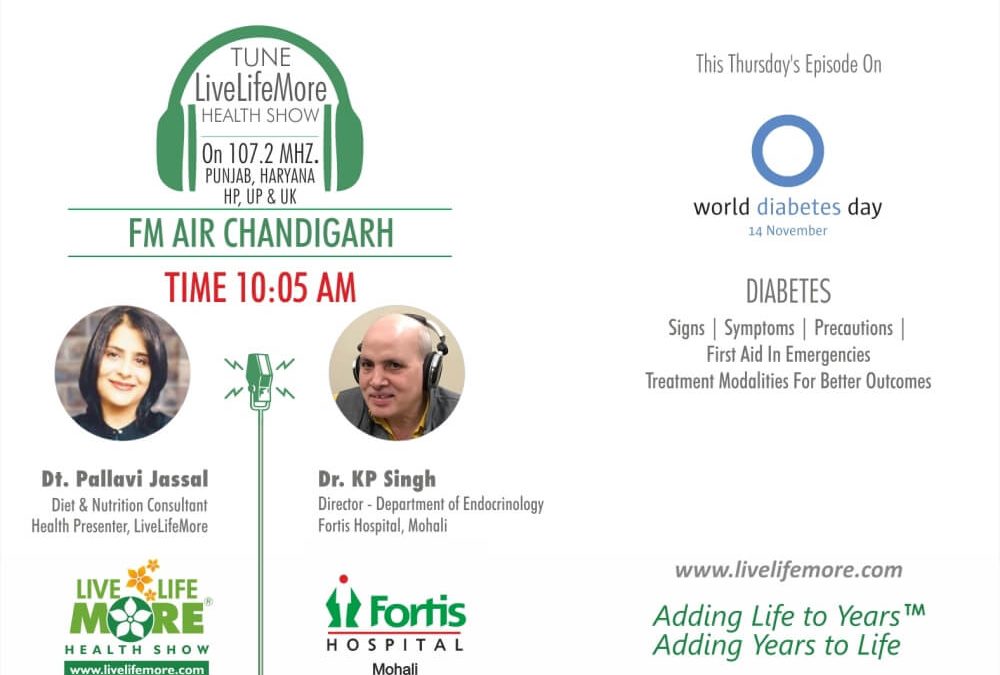 Live Life More Show – Diabetes Signs, Symptoms & Precautions with Dr. KP Singh