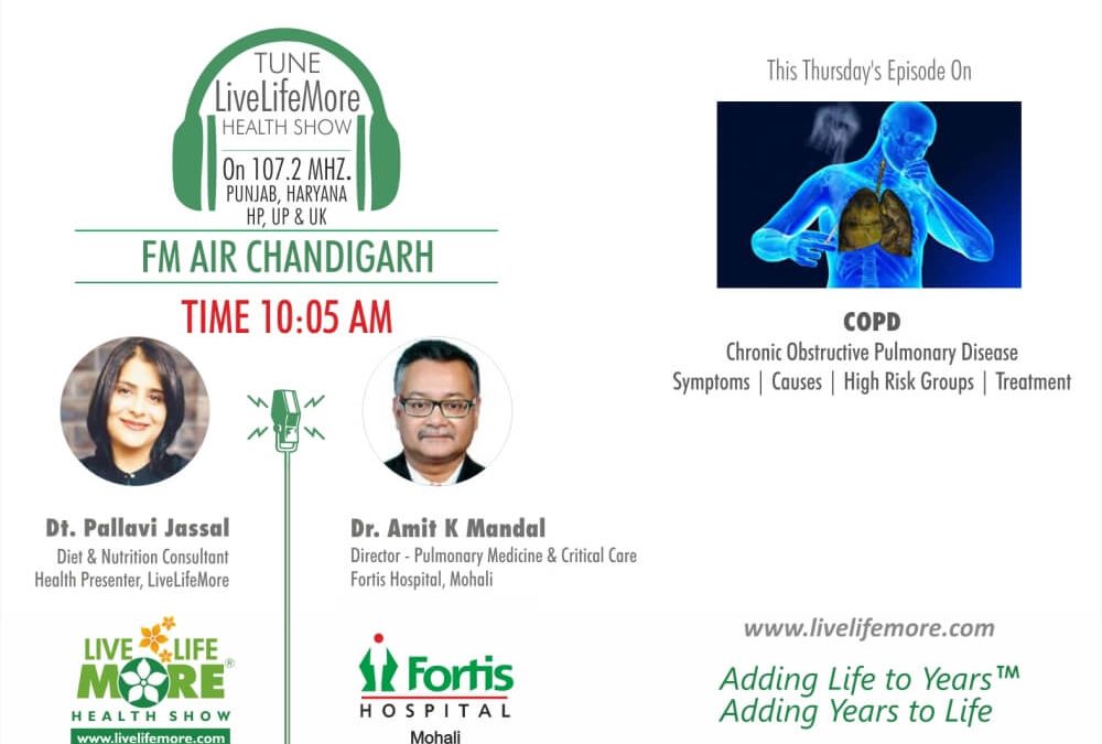 Live Life More Show – Chronic Obstructive Pulmonary Disease with Dr. Amit K Mandal